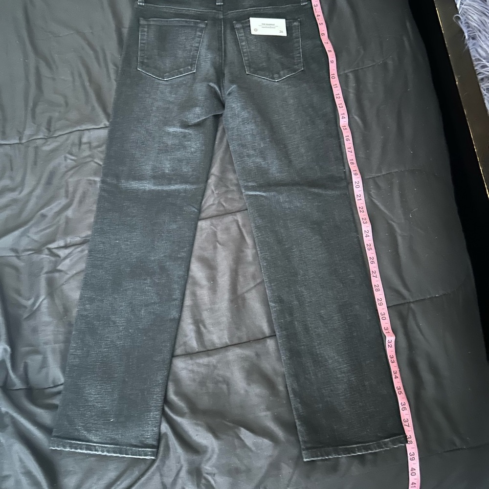 AG Adriano Goldschmied “The Isabelle” High-rise Straight Leg Crop Jeans, 26, NWT - Picture 11 of 12